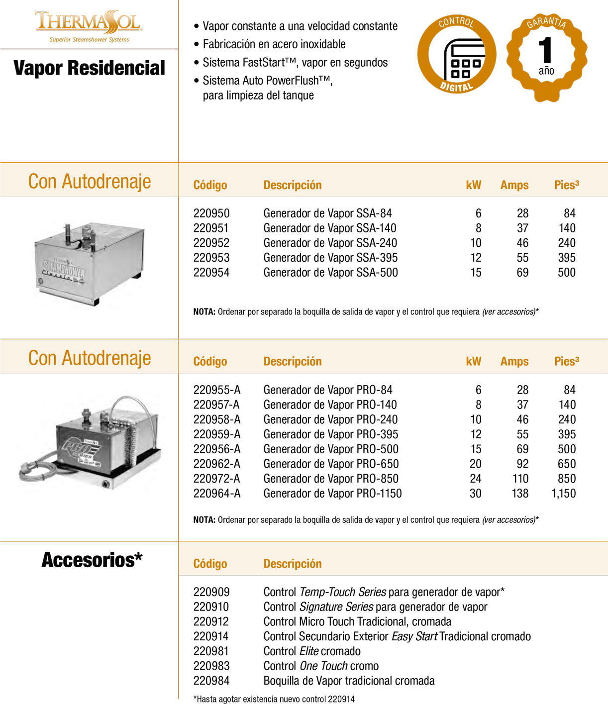 Vapor Residencial